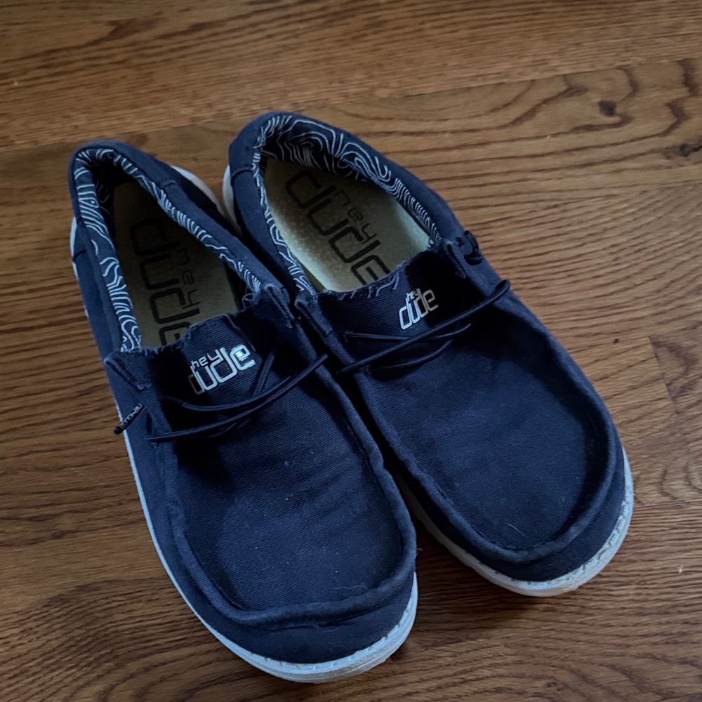 Hey Dude youth Dark Blue Loafers